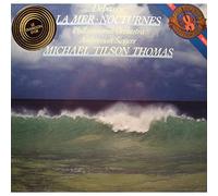 MICHAEL TILSON THOMAS/AMBROSIAN SINGERS la mer/nocturnes DEBUSSY LP 1983 NM