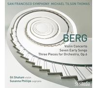 Alban Berg – Concierto para violín, siete canciones tempranas y tres piezas para orquesta – CD
