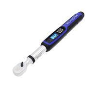 MichaelPro Llave dinamométrica digital de 3/8 con función de ángulo, 10 a 100 pies-libras (10 a 135 Nm), sistema de alerta múltiple de par objetivo, 10 preajustes disponibles | MP001224 (cabezal fijo