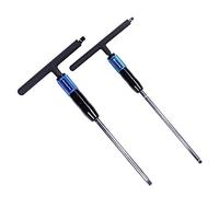 MichaelPro MP009015 - Llave T 1/4” y 3/8” - Kit de Herramientas de 2 Llaves con Mangos en T - Diseño Patentado con Mango Giratorio, 3 Posiciones de Agarre, para Llaves de Vaso y Llaves de Tubo