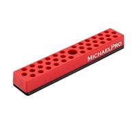 MichaelPro MP014004 - Soporte magnético para brocas hexagonales de 36 piezas, organizador de brocas de base magnética fuerte, soporte de brocas hexagonales, almacenamiento de brocas hexagonales,
