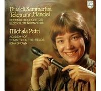 Michala Petri - Vivaldi, Sammartini, Telemann, Handel... LP (Vinyl Album) Dutch Philips 1980