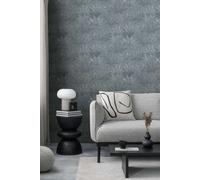 Livingwalls Michalsky 399842 - Papel pintado de fieltro con hojas, diseño de selva, color gris