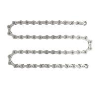 Miche 11V Cadena de Bicicleta Adulto Unisex Plata, 116 Eslabones