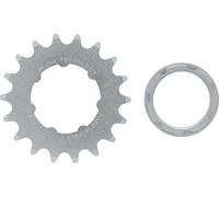 Miche Piñón Pista con portapiñones gris 18 dientes