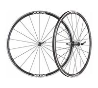 MICHE Syntium Axy Black Wheels Juego de Ruedas de Carretera, Unisex, Negro, Shimano