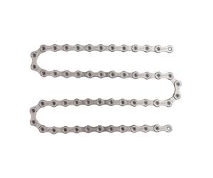 Miche Unisex's MTB-H - Cadena de Bicicleta eléctrica Fuerte, Color Plateado, 10 velocidades