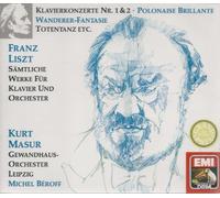 Michel Beroff - Sämtliche Werke für Klavier und Orchester / Complete Piano & Orchestra Music (Klavierkonzerte 1 & 2, Polonaise Brillante, Wanderer-Fantasie, Totentanz, etc.)