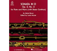 Michel blavet: sonata in d minor for flute and piano (Louis Moyse Flute Collection)