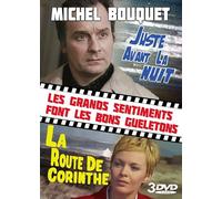 Michel Bouquet : La route de Corinthe + Les grands sentiments font les bons gueuletons + Juste avant la nuit [Francia] [DVD]