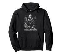 Michel De Montaigne Ensayos Pensador Renacentista Sudadera con Capucha