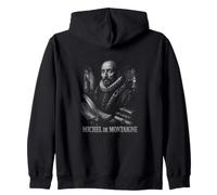 Michel De Montaigne Ensayos Pensador Renacentista Sudadera con Capucha