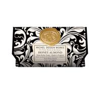 Michel Design Works - Barra de jabón de baño 300 ml, Miel Almendra, Grande