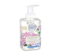 Michel Design Works Jabón de manos espumoso, hortensias silvestres, 530 ml