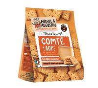 Michel et Augustin - Galletas entrantes con queso condado AOP 100 g - 12 bolsas