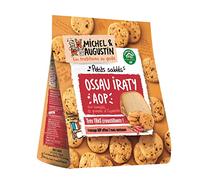 Michel et Augustin Ossau Iraty - Galletas para aperitivos con queso de oveja, 100 g, 12 bolsas