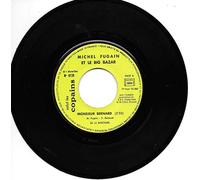 Michel Fugain et Le Big Bazar : "Monsieur Bernard" / Présence "SLC Rock" (Air Du Folkore Irlandais) - Disque édité par le Magazine « Salut les copains » [Vinyle 45 tours 7"]