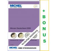 MICHEL-Münzen-Deutschland-2026-Katalog 1871 hasta hoy Euro Monedas