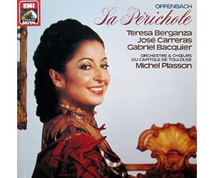 Michel Plasson & Orchestre et Choeurs du Capitole de Toulouse / Teresa Berganza / Jose Carreras / Gabriel Bacquier, His Master's Voice/EMI Electrola - Offenbach: La Perichole (Gesamtaufnahme in französischer Sprache) Box-Set
