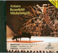 Michelangeli,Arturo Benedetti - Sonate/Images/Fantasia [Import]