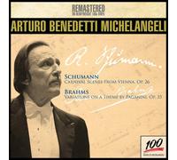 Michelangeli Arturo Schu Schumann: Carnevale Di Vienna / Brahms: Variazi (Vinyl)