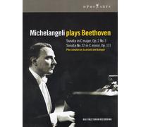 Michelangeli plays Beethoven [Francia] [DVD]