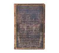 Michelangelo, Handwriting (Embellished Manuscripts Collection) Mini Lined Softcover Flexi Journal (Elastic Band Closure)