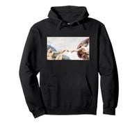 Michelangelo The Creation of Adam (Sistine Chapel Ceiling) Sudadera con Capucha
