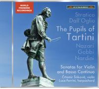 Michele Stratico The Pupils of Tartini (CD) Album (Importación USA)