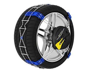 MICHELIN 008485 FAST GRIP Cadenas de nieve de montaje frontal, Aptas para vehiculos que no admiten cadenas, N°50