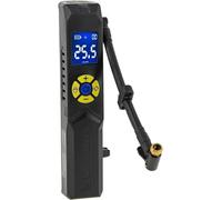 MICHELIN 009528 Mini Compresor inalámbrico, Bomba Eléctrica, Manómetro Digital, 10 Bar, Negro