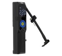 MICHELIN 009528 Mini Compresor inalámbrico, Bomba Eléctrica, Manómetro Digital, 10 Bar, Negro