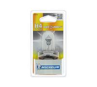 MICHELIN 1 Bombilla H4 LIFE+100% 60/55W, Lámpara de coche para luces largas y de cruce, Larga duración