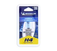 MICHELIN 1 Bombilla H4 XENON BLUE LIGHT 60/55W, Lámpara de coche para luces largas y de cruce, Luz de día