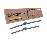 Michelin 19-2119SUBA Stealth Ultra Twin Pack 21 & 19 inch Wiper Blade Fits Select Toyota, Honda, Mazda, Volkswagen, Subaru, Mercedes-Benz, Nissan, Kia, Infiniti; Mitsubishi; Model Years (2 Pack)