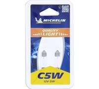 Bombilla c5w Michelin 12v 5w 2 ud
