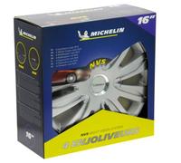 Michelin 4 tapacubos 16" nvs42 cromado