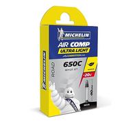 Michelin 916182 - Camara de Bicicleta Ultra, Negro, 700x18x25