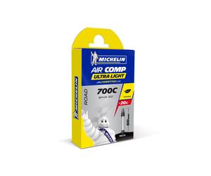 Michelin Aircomp Ultralight Road Inner Tube - 700c x 18-25mm (Presta 60mm)