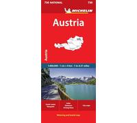 Michelin Austria Road and Tourist Map (Michelin Map) [Idioma Inglés]: 730 (MAPA NATIONAL)