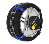 MICHELIN Cadenas para nieve, MICHELIN Fast Grip, Cadena frontal, Tension Automático, Montage Fácil y ultra-rápido: 2 min (Ref: 008491)