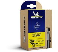 Michelin Camara A3 Airstop Butyl 28x1.30-1.80 Standar Válvulas, Sport, Negro (Negro), 48
