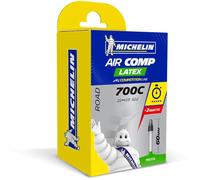 Michelin Cámara Latex Road, válvula Presta (Fina), 60 mm, Unisex Adulto, Negro, UK: 700 x 22-23c