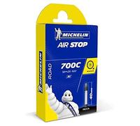Michelin Cámara Road 700 x 18-25c, válvula Presta (Fina), 40 mm, Deportes al Aire Libre, Ciclismo,componentes de Bicicleta, Negro, 28 Zoll, 18-25mm