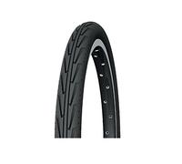 Michelin City Cubierta Rígida, Rennradreifen City'J, 37-490 (550A Confort), Schwarz/Weiãÿ, FA003466040, Negro, 550 A