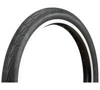 Michelin 415368 Cubierta, Rennradreifen City'J, 44-406 (20X1.75), Schwarz, FA003466036, Negro