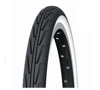 MICHELIN Cubierta neumático blanca/negra 24x1.75 diábolo city