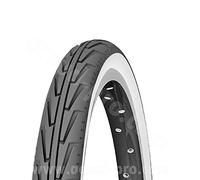 Michelin Diabolo Cubierta Rígida, Rennradreifen City'J, 44-406 (20X1.75), Schwarz/Weiãÿ, FA003466037, Negro, 406-44 (20 x 1.75)