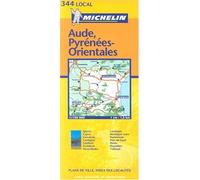 Michelin France: Aude, Pyrenees-Orientales Map No. 344 (Michelin Local France)