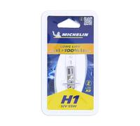 Michelin H1 Lámpara Faro de Carretera 55W P14,5s Luz Alta Halógena 008701 Compatible con VW Golf IV Hatchback 1J1 Polo IV Hatchback 9N, 9A GOLF II 19E, 1G1 Multivan T5 7HM, 7HN, 7HF, 7EF, 7EM, 7EN